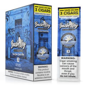 Back Alley Cigarillos Blue Vanilla