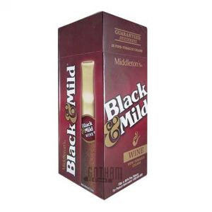 Black And Mild Wine Upright