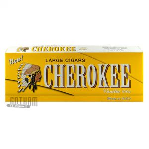 Cherokee Filtered Cigars Vanilla