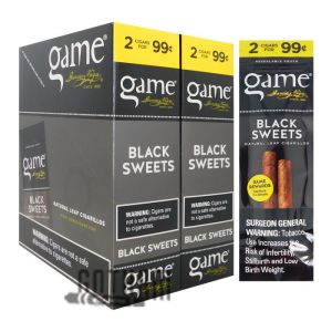 Game Cigarillos Black 2 for $0.99