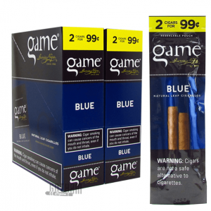 Game Cigarillos Blue 2 for $0.99