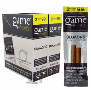 Game Cigarillos Diamond 2 for $0.99