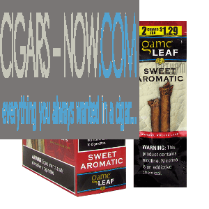 Garcia y Vega Game Leaf Sweet Aromatic 2 for $0.99