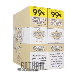 Swisher Sweets Cigarillos Cream 2 For $0.99