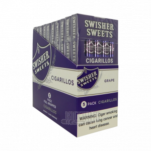 Swisher Sweets Cigarillos Grape Pack buy 3 get 5