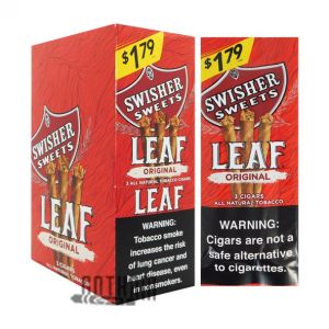 Swisher Sweets Leaf Original 10/3 Pouch 3/$2.19