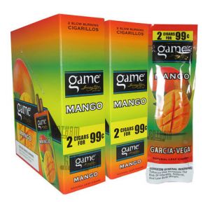 Game Cigarillos Mango 2 for $0.99
