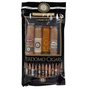 Perdomo 4-Pack Humidified Sampler - Connecticut